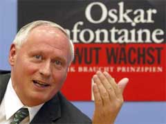 Oskar Lafontaine camina hacia el nacional-bolchevismo